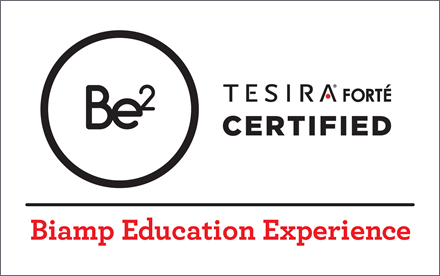 Biamp TesiraForte Certified